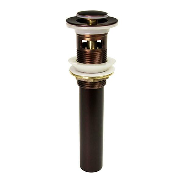 Dyconn Oil Rubbed Bronze Pop-Up Drain With Over Flow PUDOF-ORB